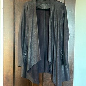 Zara Black Waterfall Jacket
